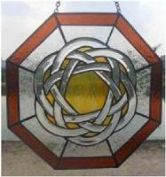 CELTIC SUN BEVELED WINDOW
